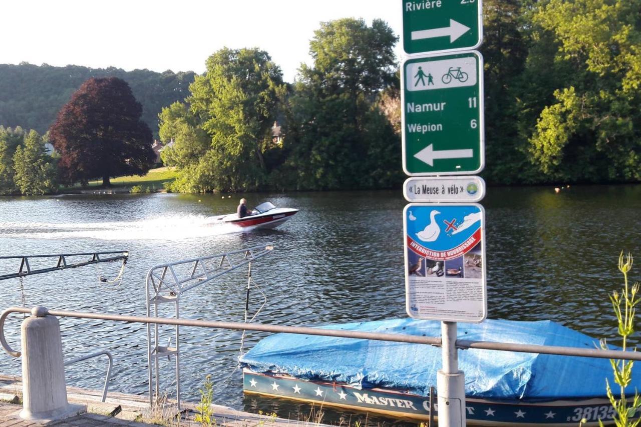 Vue Sur Meuse Διαμέρισμα Profondeville Εξωτερικό φωτογραφία